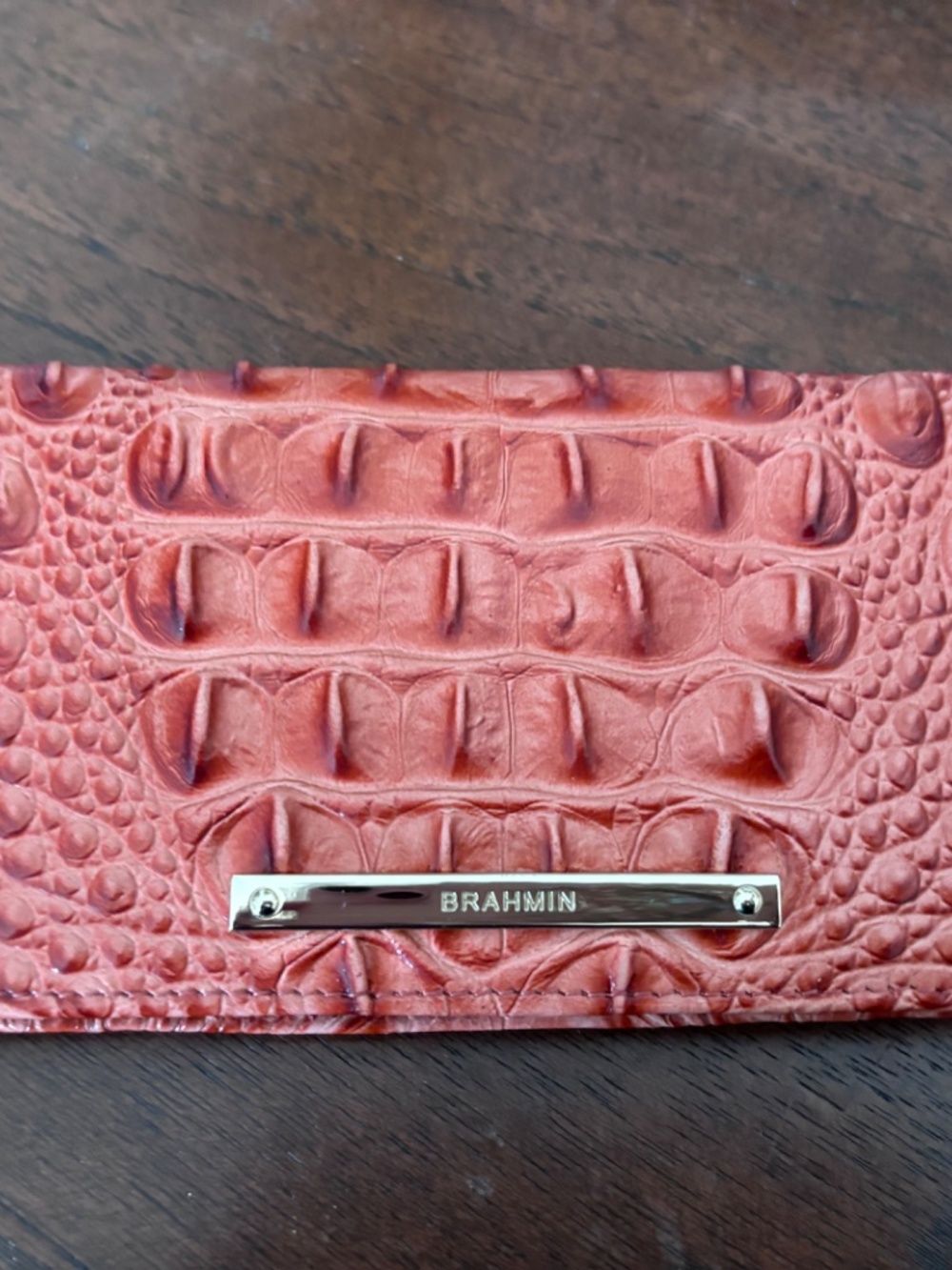 EUC Brahmin Melbourne Satchel and Matching Wallet in Beautiful Pecan - Picture 12 of 16